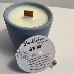 Handmade Concrete Candle